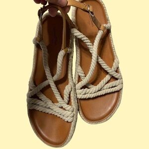 Rope Sandals Size 9